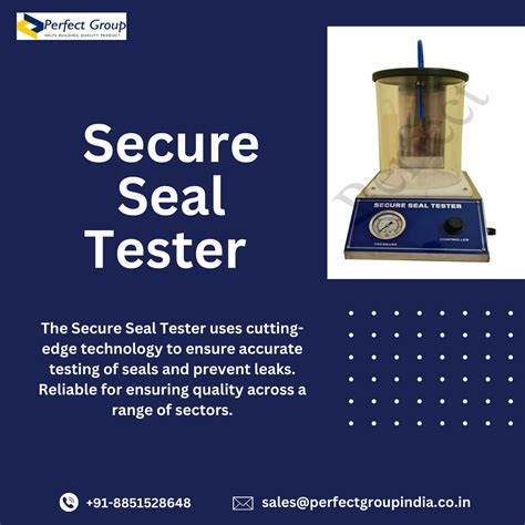 secure seal tester manual|secure seal tester.